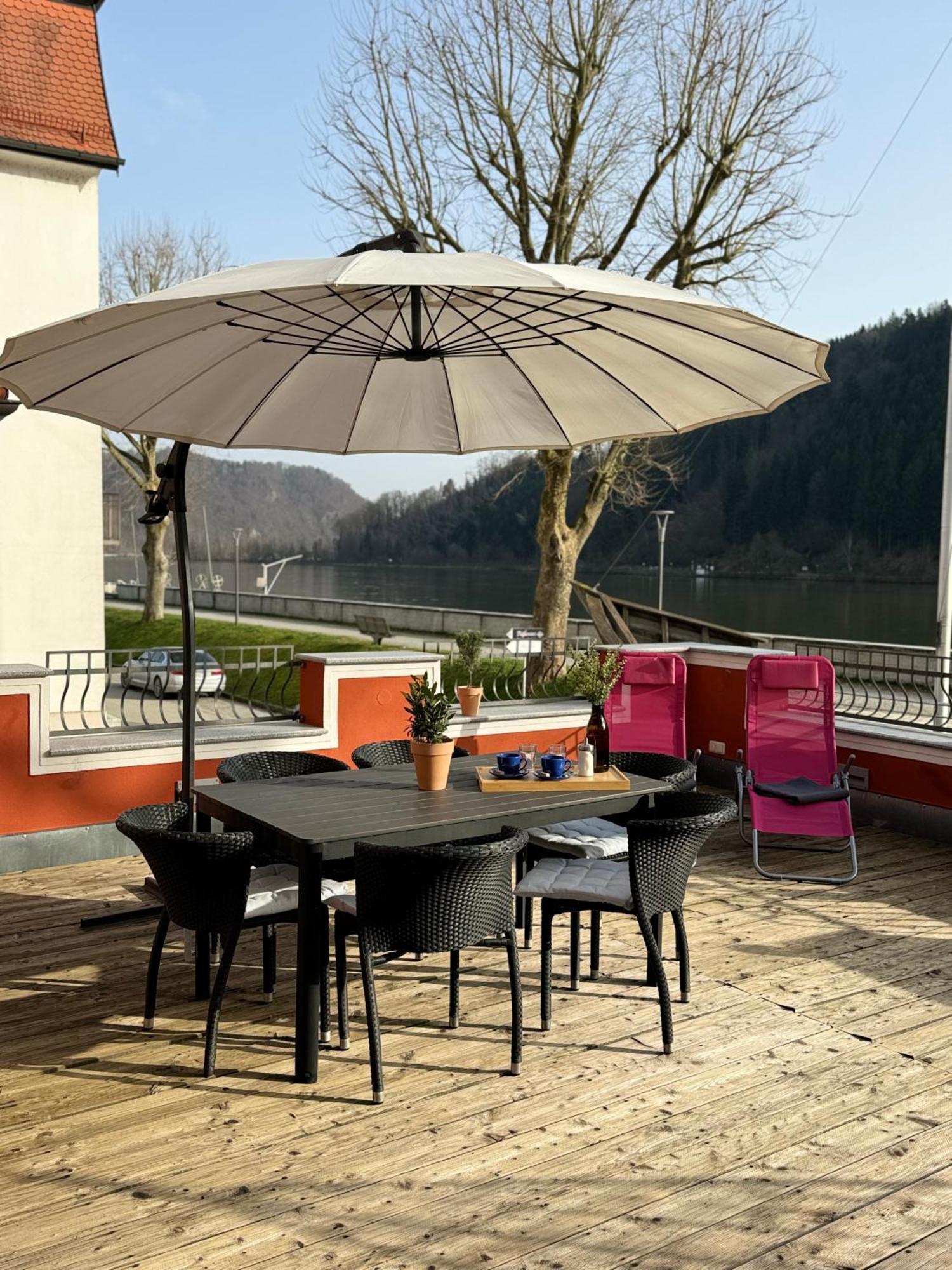 Terrassenwohnung Mit Donaublick Obernzell Exterior photo